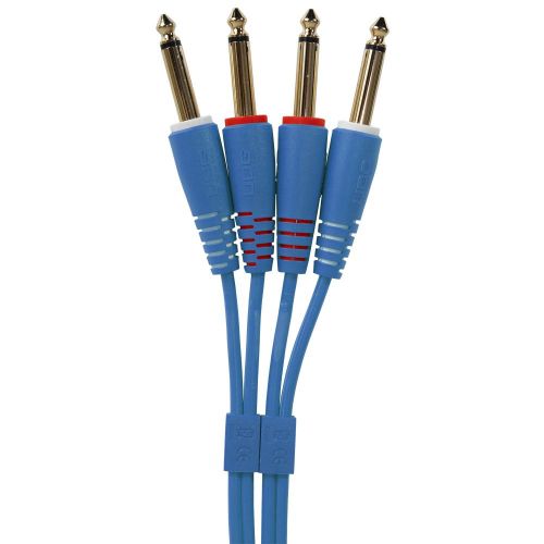 Аудиокабель UDG Set Jack-Jack Blue 1,5m (U97002LB)